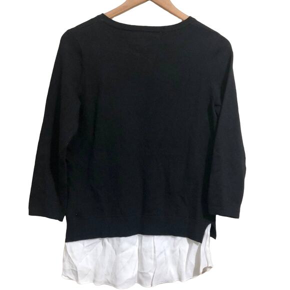 Anthro Angel Of The North Dovie Layered Sweater - Picture 6 of 8